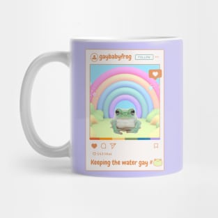 Frogs Keeping the Water Gay! Mug